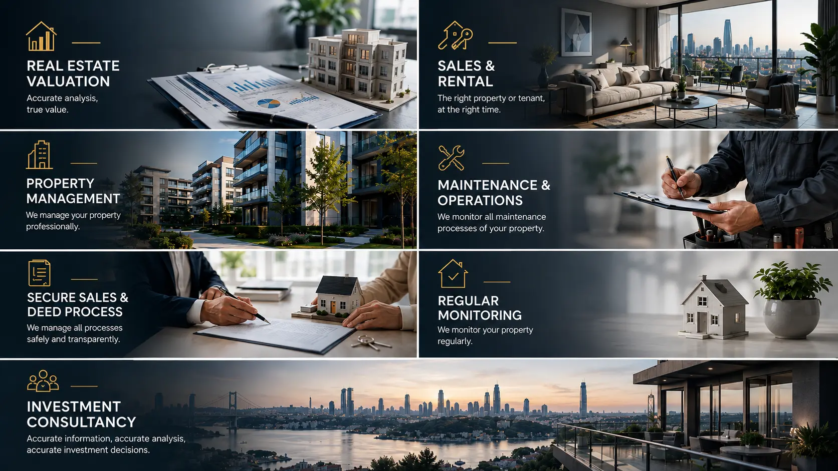 Vega Premium Property Management Grid